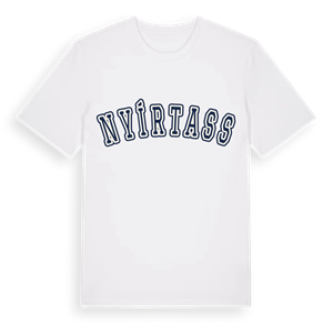 Nyírtass college t-shirt – ekologisk bomull t-shirt från Pinshirt