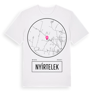 Nyírtelek t-shirt – ekologisk bomull t-shirt från Pinshirt