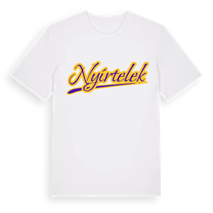 Nyírtelek baseball t-shirt – ekologisk bomull t-shirt från Pinshirt