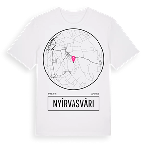 Nyírvasvári t-shirt – ekologisk bomull t-shirt från Pinshirt