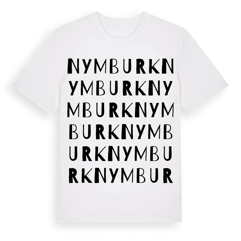 Nymburk ordlek t-shirt – White, i miljö