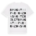 Nyugati ipari gazdasági terület ordlek t-shirt