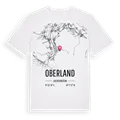 Oberland karta t-shirt