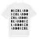 Oberland ordlek t-shirt