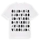 Óbudavár ordlek t-shirt