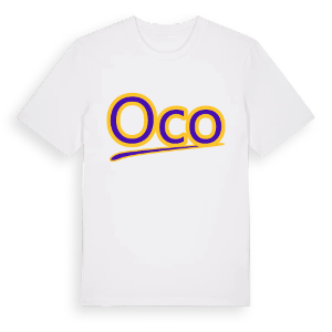 Oco baseball t-shirt – ekologisk bomull t-shirt från Pinshirt