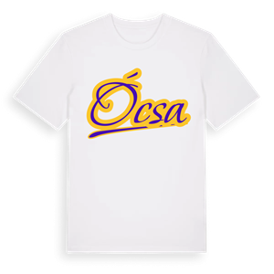 Ócsa baseball t-shirt – ekologisk bomull t-shirt från Pinshirt