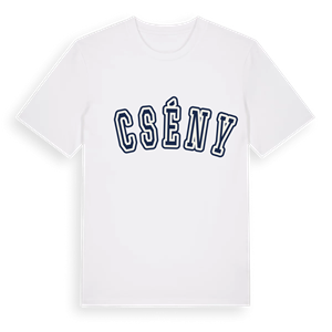 Őcsény college t-shirt – ekologisk bomull t-shirt från Pinshirt