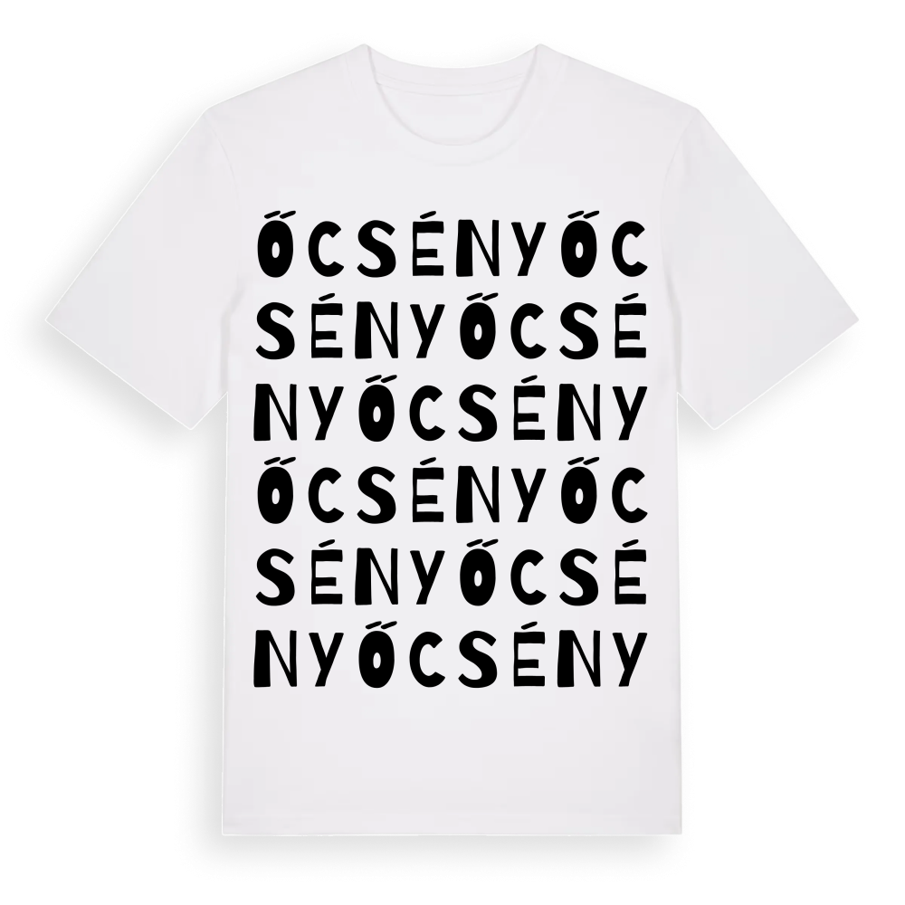 Őcsény ordlek t-shirt – White, i miljö