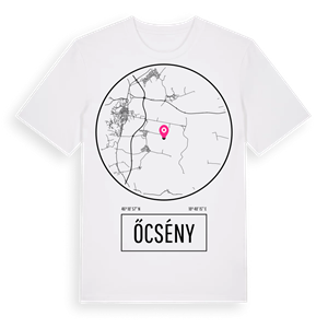 Őcsény t-shirt – ekologisk bomull t-shirt från Pinshirt