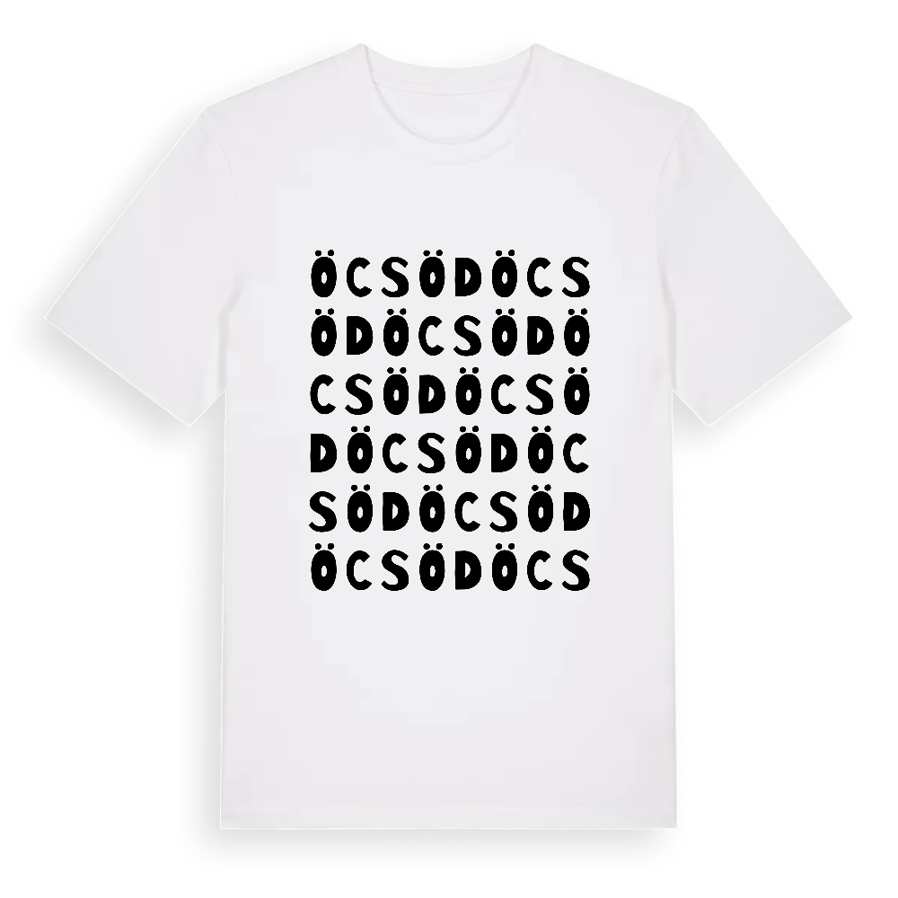 Öcsöd ordlek t-shirt – White, i miljö