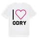 Jag älskar Odry t-shirt stort tryck