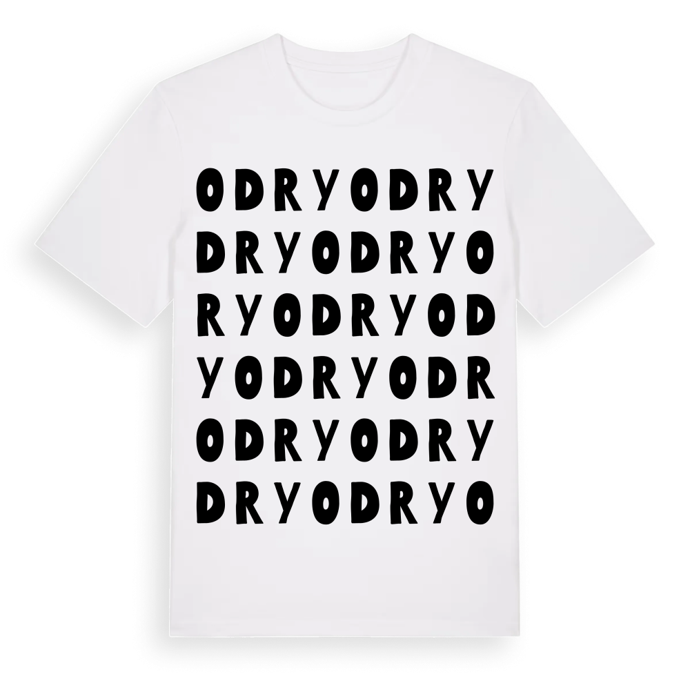 Odry ordlek t-shirt – White, i miljö