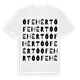 Ófehértó ordlek t-shirt