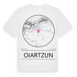 Oiartzun t-shirt – ekologisk bomull t-shirt från Pinshirt