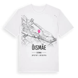 Õismäe karta t-shirt – ekologisk bomull t-shirt från Pinshirt
