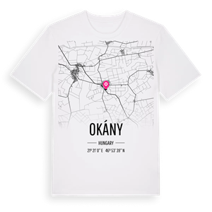 Okány karta t-shirt – ekologisk bomull t-shirt från Pinshirt