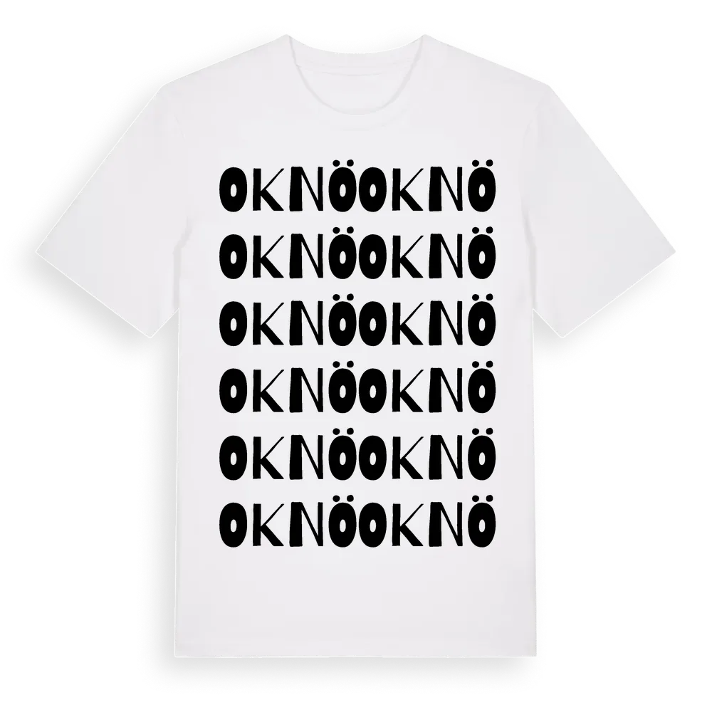 Oknö ordlek t-shirt i miljö