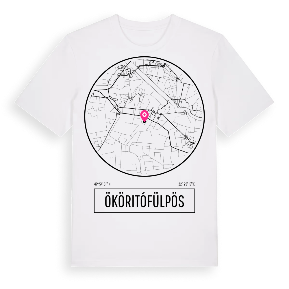 Ököritófülpös t-shirt – White, i miljö
