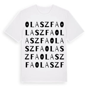 Olaszfa ordlek t-shirt – ekologisk bomull t-shirt från Pinshirt