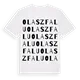 Olaszfalu ordlek t-shirt