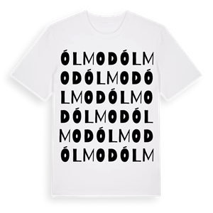 Ólmod ordlek t-shirt – ekologisk bomull t-shirt från Pinshirt