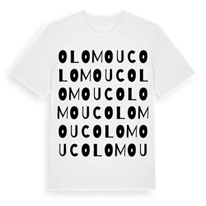 Olomouc ordlek t-shirt – ekologisk bomull t-shirt från Pinshirt