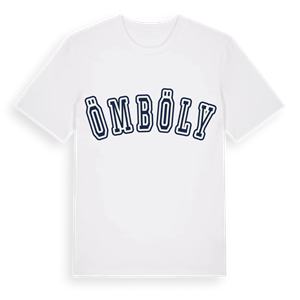 Ömböly college t-shirt – ekologisk bomull t-shirt från Pinshirt