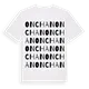 Onchan ordlek t-shirt