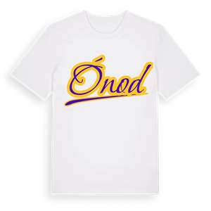 Ónod baseball t-shirt – ekologisk bomull t-shirt från Pinshirt