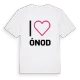 Jag älskar Ónod t-shirt stort tryck