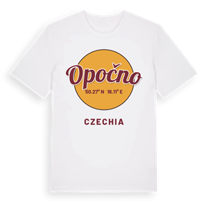 Opočno cirkel t-shirt – ekologisk bomull t-shirt från Pinshirt