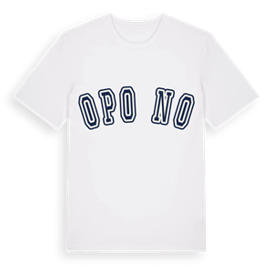 Opočno college t-shirt – ekologisk bomull t-shirt från Pinshirt