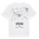 Opočno karta t-shirt