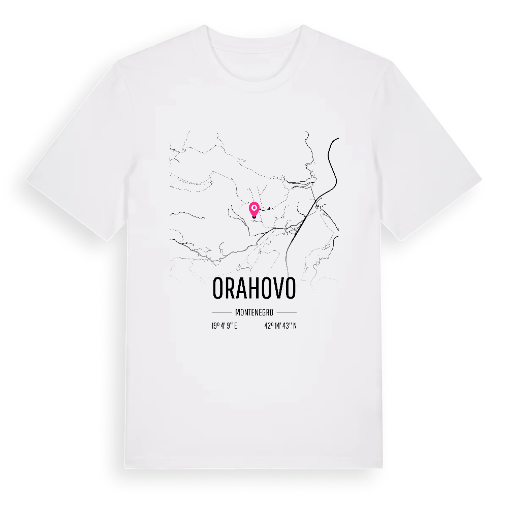 Orahovo karta t-shirt – White, i miljö