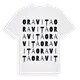 Oravița ordlek t-shirt
