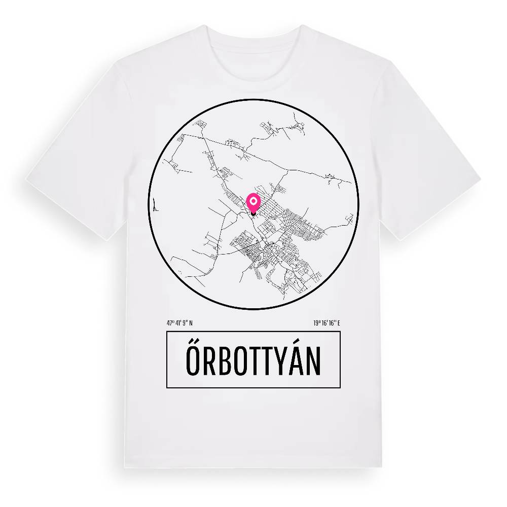 Őrbottyán t-shirt – White, i miljö