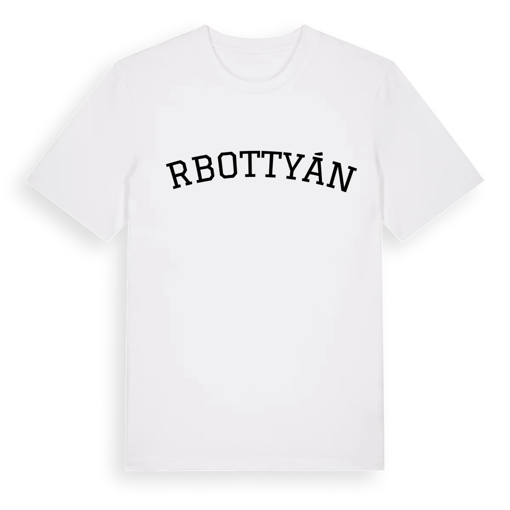 Őrbottyán böjd t-shirt – White, i miljö