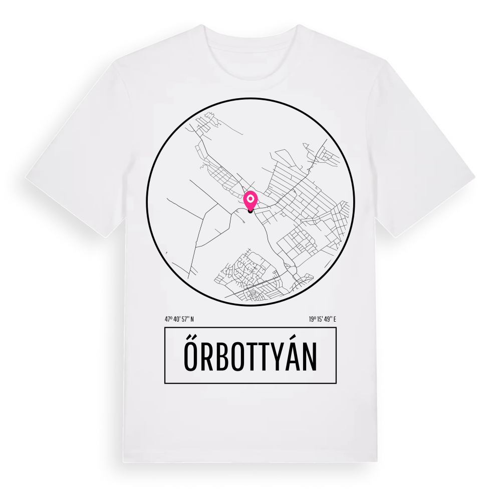 Őrbottyán t-shirt – White, i miljö