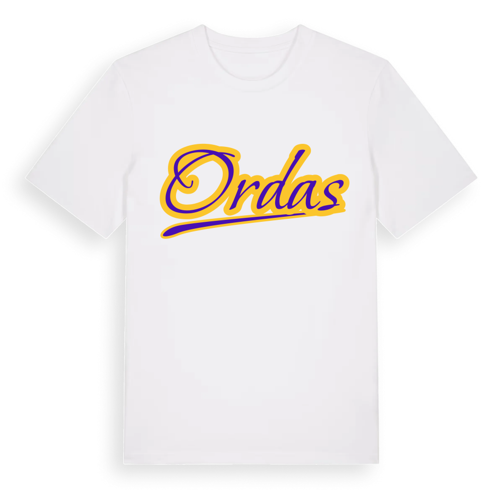 Ordas baseball t-shirt – White, i miljö