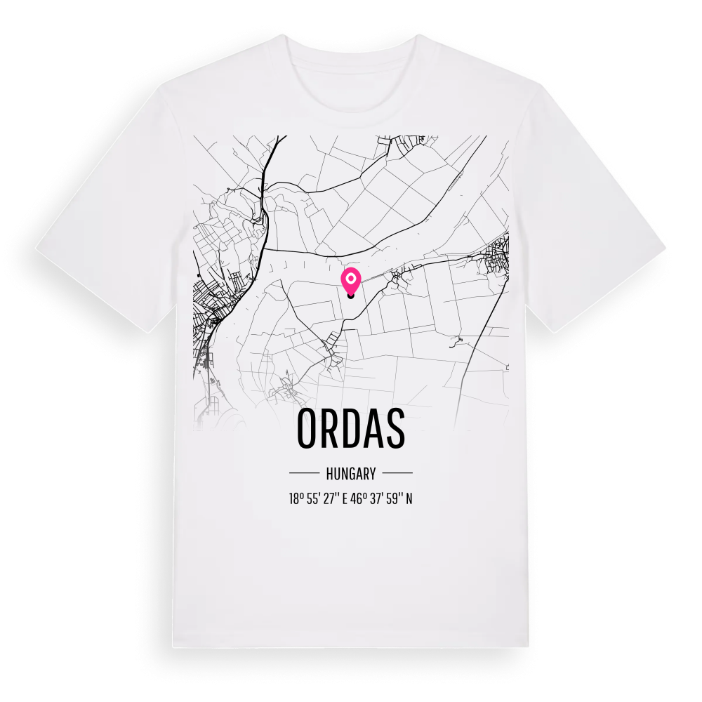 Ordas karta t-shirt – White, i miljö