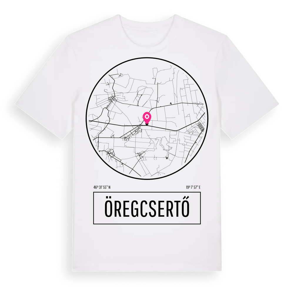 Öregcsertő t-shirt – White, i miljö