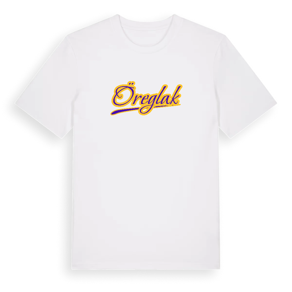 Öreglak baseball t-shirt – White, i miljö