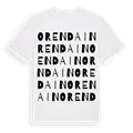 Orendain ordlek t-shirt