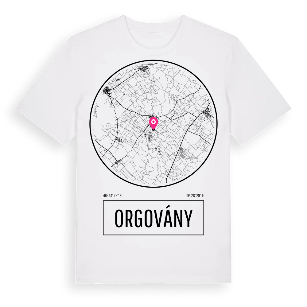 Orgovány t-shirt – White, i miljö