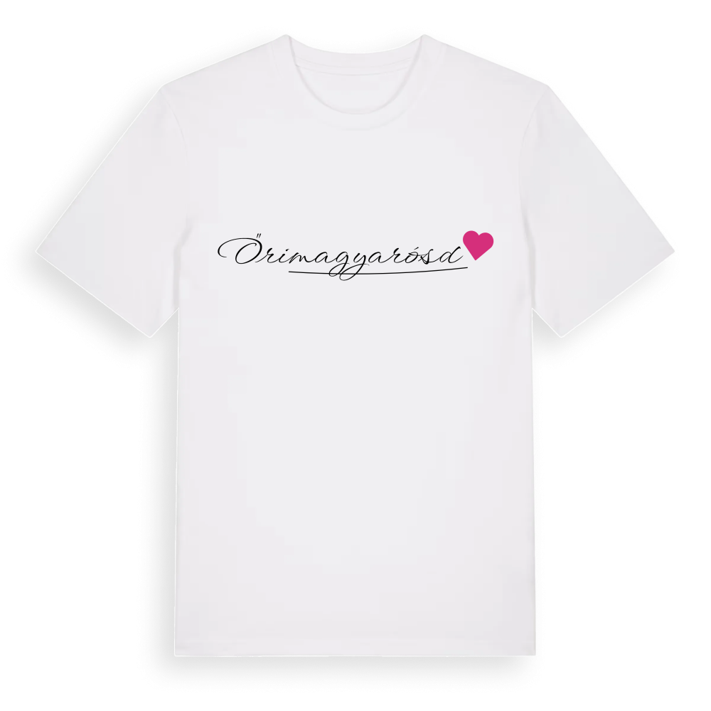 Őrimagyarósd hjärta t-shirt – White, i miljö