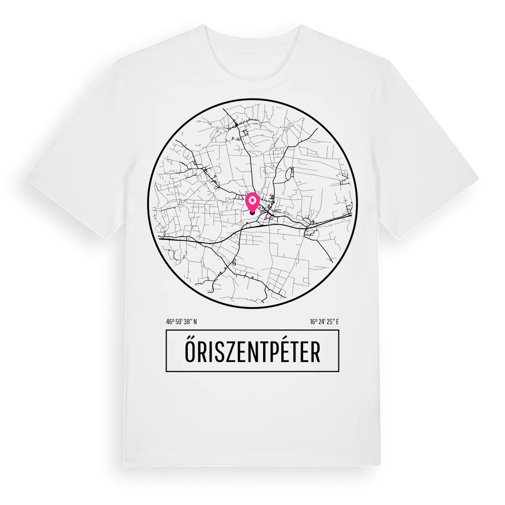 Őriszentpéter t-shirt – White, i miljö