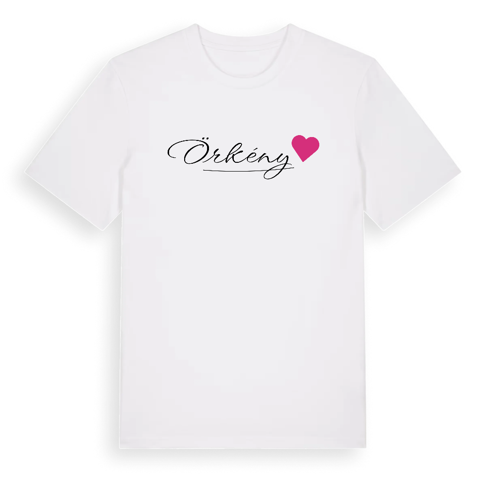 Örkény hjärta t-shirt – White, i miljö