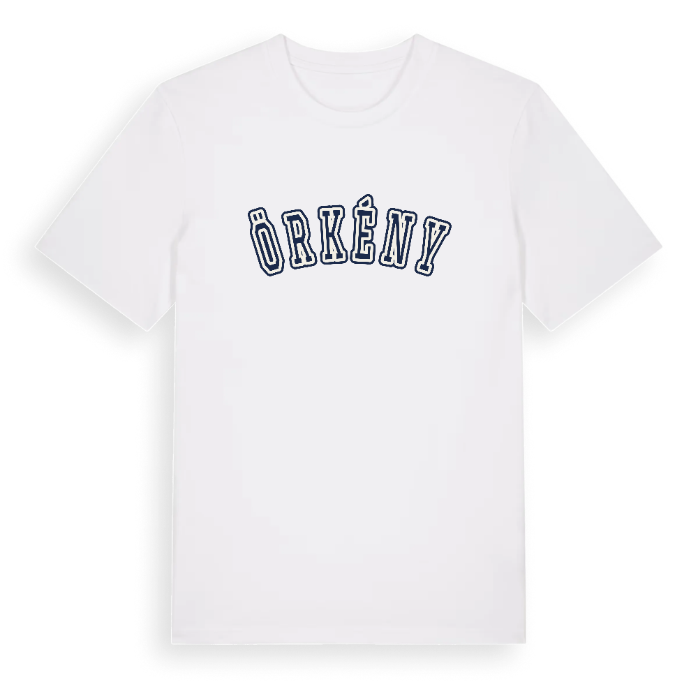 Örkény college t-shirt – White, i miljö