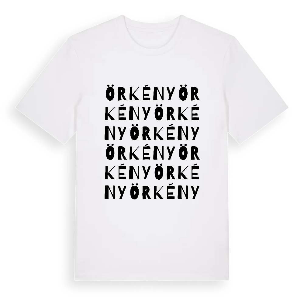 Örkény ordlek t-shirt – White, i miljö